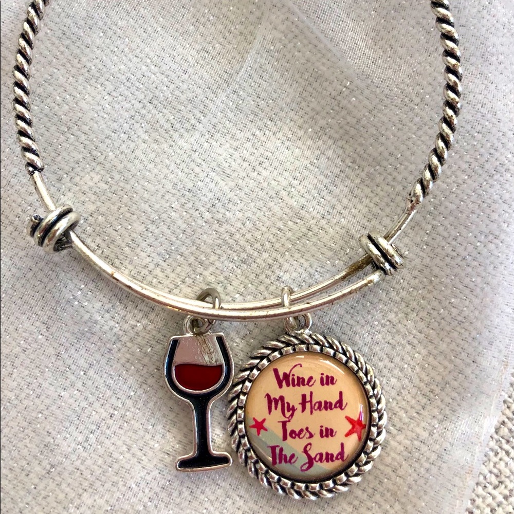 Wine In My Hand, Toes In The Sand Bracelet